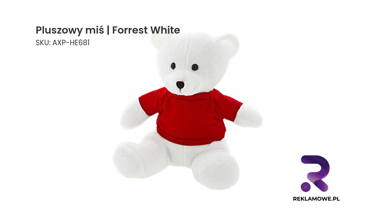 Pluszowy miś Forrest White