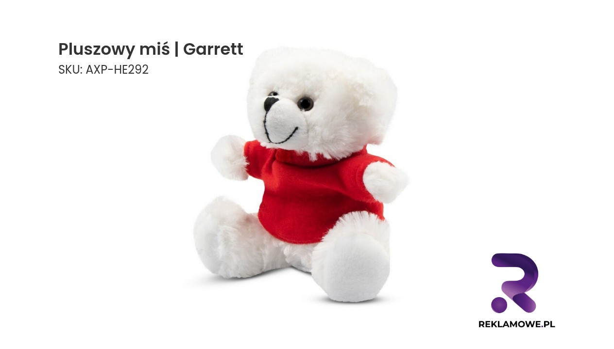 Pluszowy miś marki Garrett