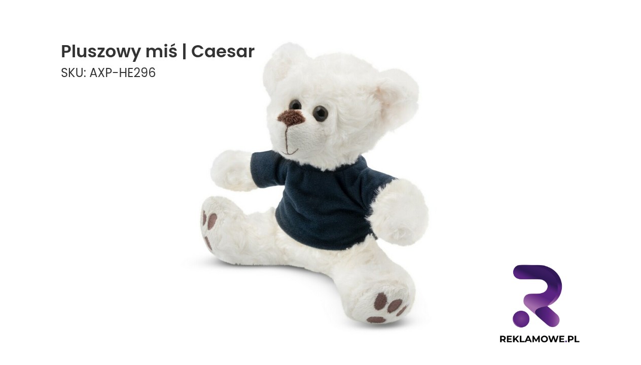 Pluszowy miś o nazwie Caesar