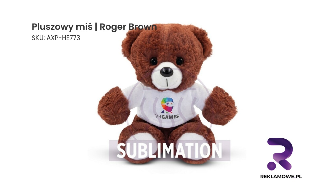 Pluszowy miś Roger Brown – miękka przytulanka dla dzieci